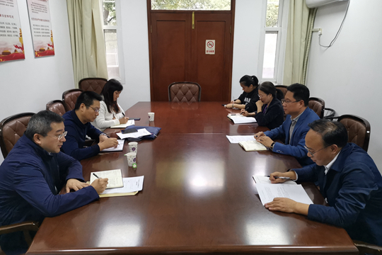 南京市培训中心一行到学校调研普通话测试分考点工作